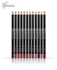 12 kleuren set merk lippotloden matte lipliner potlood waterdichte make-up lippen matte lippenstift lip liner pen glad naakt cosmetica2413249