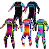 Camisetas masculinas 2023 Competição de corrida de montanha Off Road Ciclismo absorvente de suor e respirável Fxr Rockstar Racing Set