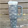 Water Bottles Top Large Capacity Second Generation 40Oz Handle Cup Ice Cups 304 Stainless Steel In-Car Thermos Drop Delivery Home Ga Dhohq