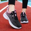 Sapatos femininos tênis de corrida novo outono pular corda sapatos esportivos femininos solas macias alta elasticidade superfície de malha casual e versátil tênis de corrida leve