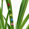 Decorative Objects Figurines 1000Pcs Colorful Wooden Beetle Self-Adhesive Stickers Home Garden Miniature Landscape Flower Decor DIY Scrapbooking Handicrafts