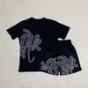 Conjunto de camisetas para hombre 5A, camiseta estampada de diseñador, camisetas cortas Y2k, camiseta gráfica Syna World y pantalones cortos de Hip Hop S-XL sa