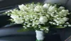 Silk Lily of the Valley Bridal Buquet sztuczny ślub kwiat biały tulipany Accessoires Dekoracja Mariage Ramo de novia boda8252618