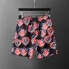 Nieuwe tropische zomermodeshorts, nieuwe designer boardshort, sneldrogend badpak, strandbroek met printplaat, herenzwemshorts