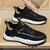 Sapatos esportivos masculinos para homens sapatos casuais leves ao ar livre confortável respirável forro de malha macia antiderrapante sapato masculino absorvente tênis de corrida AA0004