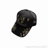 2023 CAPS BALL GPFITI HAT HAT Casual Litting Gallery Curved Dept Brim Birm Baseball Cap Męs