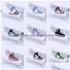 Keychains & Lanyards Mini Sile Sneaker Keychains Sport Shoes Keychain Basketball Kids Key Ring Shoe Creative Gift63013669191825 Drop Dh3Iy