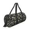 Duffel Bags Kawaii Daisies Pattern Travel Bag Chamomile Summer Nature Flower Large Capacity Sport Men Women Gym Luggage Fitness