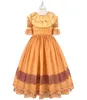 2022 Nuovo Mirabel Encanto Dress Bambini Ragazza Abiti Costume per bambini Ragazze Principessa Dressing Carnevale di Halloween Costumi Cosplay4406687