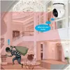 Câmeras IP Wifi Câmera Vigilância 720P HD Night Vision Two Way O Vídeo Sem Fio Cctv Baby Monitor Home Security System Drop Deliver Dhidx