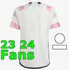Fans Soccer Jerseys 22 23 24 Home Away Milik Di Maria Vlahovic Kean Pogba Chiesa McKennie Locatelli Football Shirt 2023 2024 Kits Men Unifor Juventus