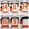 2024 Stadium Series Jamie Drysdale Jersey Joel Farabee 86 Travis Konecny 11 Owen Tippett 74 Couturier 14 Hóquei Jerseys Branco S-XXXL Costurado Homens Jersey