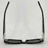 Czarne prostokątne okulary przeciwsłoneczne Kamienie Designerskie okulary przeciwsłoneczne Luksusowe małe obiektyw luksusowe szklanki