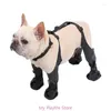 Buty odzieżowe dla psów Ochraniacze dla złej pogody BOTIES SLIP Puppy Rain z kołnierzem spacery na zewnątrz