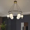 Kroonluchters Chinese volledig koperen hanglamp woonkamer restaurant studeerkamer slaapkamer kroonluchter licht luxe creatieve klassieker