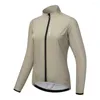 Racing Jackets WOSAWE Women's Cycling Windbreaker Jacket Gravel Women Bicycle Windshield Windproof Lightweight Long Sleeve MTB Shirt