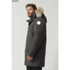 Nouveau Veste d'hiver en coton pour hommes, grande longueur, manteau