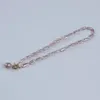 Pendentifs naturels blanc violet 7-10mm Biwa 12-14mm, collier de perles d'eau douce baroques à vendre