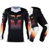 Camisetas masculinas 2024 novo terno de motocicleta off road conjunto de ciclismo montanha esportes ao ar livre competição absorvente de suor e respirável terno de motocicleta