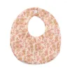 Accessoires pour cheveux Bavoirs pour bébés Bavoirs en coton double face pour nourrissons Born Retro Print Alimentation Saliva Serviette Bandana Burp Tissu pour garçon fille bave douce