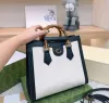 Hete verkoop Designertassen Winkelen Diana Bamboe Echt lederen handtas Bamboe schoudertas Dames Heren Tote Crossbody Mode Portemonnees Handtassen