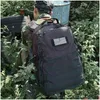 Outdoor-Taschen Armee Rucksack Molle 35L Cam Man Militärische Taktische Rucksack Wasserdichte Trekking Angeln Jagd Klettern Tasche Mochila Drop Dhvmm