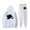 Sweats à capuche pour hommes Canserbero Costume à capuche imprimé Homme / Femme Hip Hop Pull Pantalon 2 pièces Ensembles Harajuku Vêtements Streetwear Casual Tops uniques