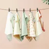 Soft Cotton Children Girls Underwear Underwaist Cartoon Pattern Kids Girl Vest Tank Top 240301