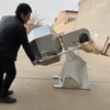 Máquina de revestimento de tempero octogonal para salgadinhos fritos industriais, misturador de temperos e salgadinhos de pelotas