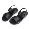 Sandals Summer Dress Men Leather 2024 Fashion Vintage Shoes High Quality Soft Comfort Casual Flats Beach Male Slippers