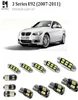 Shinman 18pcs felbil LED Interior Light Kit Auto LED -glödlampor för BMW E92 20072011 LED Interiörbelysning6156290