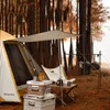 Tendas e abrigos 3-4 pessoas Backpacking tenda Camping ao ar livre 4 temporada camada dupla impermeabilizada família automática automática