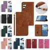 Étuis portefeuille en cuir PU pour Google Pixel 8 Pro 8A 7 7A Xiaomi Redmi 13C 12C Vieux support sale Couvercle à rabat Fente pour carte d'identité de crédit Rétro Vintage Design Livre Sangle de pochette magnétique