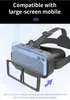 VR/AR Devices G13 Vr Glasses Vr Intelligent Eye Lens Intelligent Glasses Helmet Video Game Double Eyes 5-7 inch Smartphone Vr Helmet Q240306