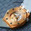 Montre Mouvement Montres AP Watch Royal Oak Offshore 15711OI.OO.A006CA.01 Machines Automatiques Or Rose 18 Carats/Métal Titane