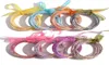 5 PCSSet Bowknot Glitter Bangles Party Girls All Weather Stack Silicone Plastic Glitter Jelly Armband WLL10106862255