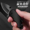 Mini Fruit Camping Barbecue Portable Liten High Hardness Wilderness Survival Outdoor Self Defense Bok Folding Knife 1613