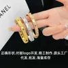 V سوار Four Leaf Clover kaleidoscope Bracelet v Gold High Version 18K Rose Gold Version Wharrow Seriesite Crandsmanship Bracelet Highting Feel Bracelet1122