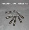 Outils pour ongles en titane, pointe inversée en Ti de qualité 2, pour collecteur de Nectar en verre, 10mm, 14mm, 19mm, 1 pièce, 9649285