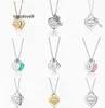 Hanger kettingen Nieuwe ontwerper liefde hartvormige voor Gold Sier s oorbellen bruiloft verlovingsgeschenken mode sieraden ketting