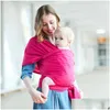 Träger, Slings Rucksäcke Babytrage Sling Atmungsaktive Träger Wrap Baumwolle Kid Infant Rucksäcke Für Neugeborene Hipseat Nursing Er D Dhg2Y