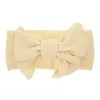 Baby Bowknot Hairband Girls Big bow Cross Headbands Elastic Headdress Kids Stretchy Hair Bands Headwrap Turban Hair Accessories GGA2009 ZZ