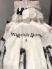 Robe Bow Lolita Fairy Party Dress Style 2023 Mode d'été Taille haute Robe douce Chic Femmes Vintage Manches longues Robe midi française