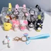 Tecknad nyckelring anime figur Toy Kawaii Fashion Shoe Doll Keyring Car Bag Pendant Kid Gift