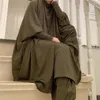 Этническая одежда, двухсекционный халат, брюки с никабом, высокое качество, Нида, большие размеры, молитвенная Абая, оптовая продажа, мусульманские женщины, исламская