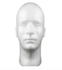 10x Styrofoam Foam Mannequin Head Display Head Model For Hairpiece F Salon83430428757721