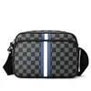 Men's Horizontal Shoulder Bag Trendy Men's Couple Diagonal Cross Bag Letter Small Square Bag Men's Bag