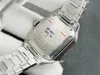 2024 BVFACTORY V2 Uppgraderad herrklocka Importerad 316L Material Swiss Anti-Reflection White Film Anti-String Glass med importerad Miyota-9015 Movement Designer Watches