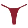 Women's Panties Soft Thongs Seamless Moisture-wicking Breathable Underwear For Ladies Low Waist Anti-septic Quick-drying