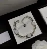 designer bijoux braceletClassics Hommes Femmes Bracelets En Acier Inoxydable Cubain Chaîne En Argent Marque Lettre Pendentifs pour Collier Unisexe Hip hop Pendentif
